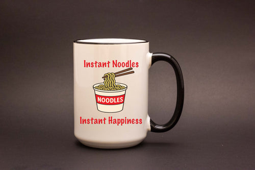 University Mug – Instant Noodles Instant Happiness