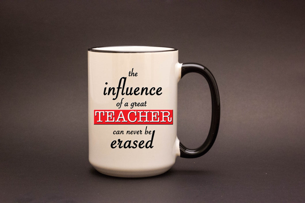 The influence of a great teacher...