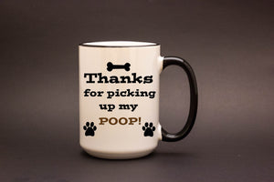 Thanks for picking up my Poop