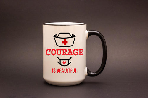 Courage is Beautiful Personalized MUG