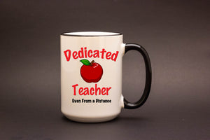 Dedicated Teacher. Even From a Distance