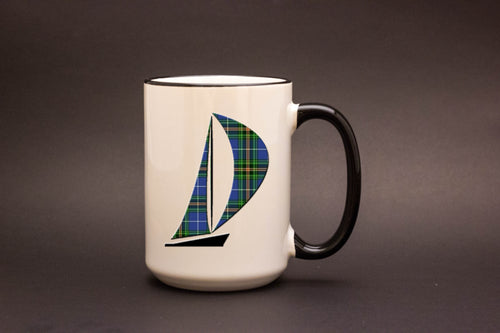 Tartan Sailboat
