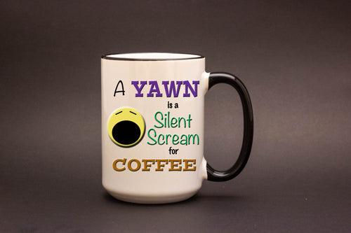 Silent Scream Personalized MUG