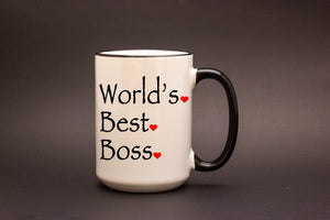World's Best Boss 15oz MUG