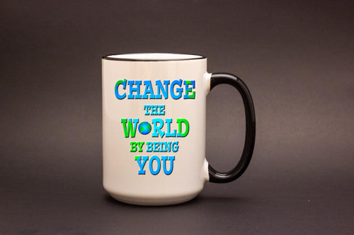 Change the World Personalized MUG